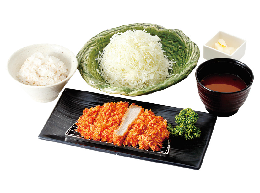 健美豚ロースかつ定食