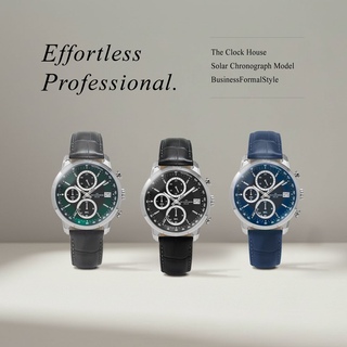 クラシカルな造形の新定番ソーラークロノグラフ発売｜THE CLOCK HOUSE