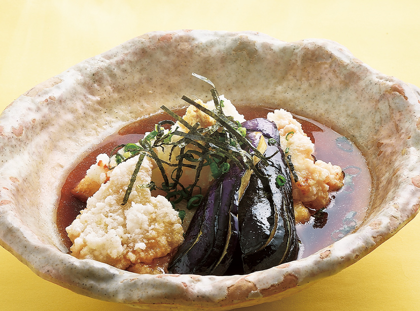 [茅ケ崎 海ぶね]鶏と豆腐の揚げ出し